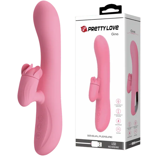 Rechargeable Gina (Pink) - Take A Peek