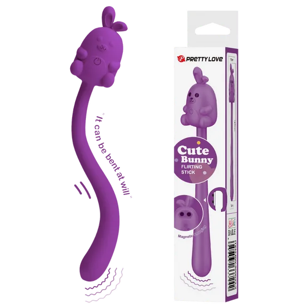 Cute Bunny Flirting Stick (Purple) - Take A Peek