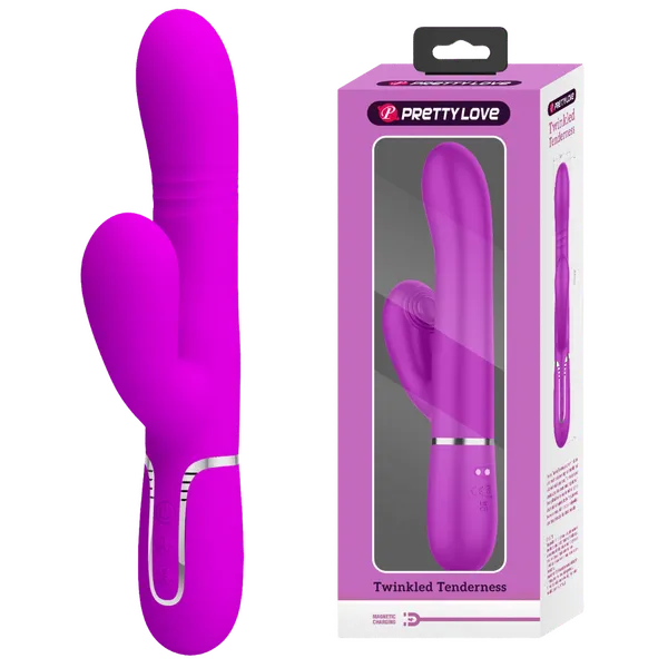 Mariana - 4in1 Multi-function Vibrator (Pink) - Take A Peek