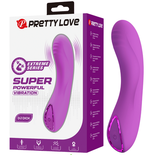 Rechargeable DJ Dick (Purple)-BW-500076