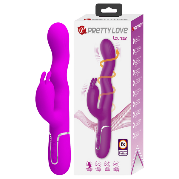 Rechargeable Laursen with Wave Function (Pink)-BW-500089