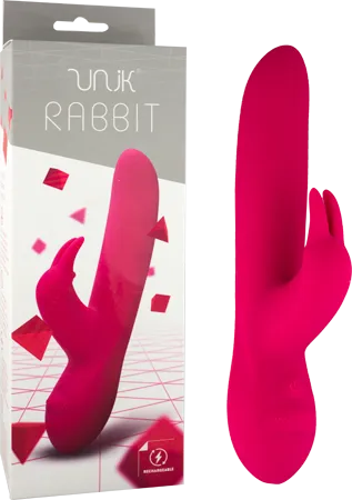 Unik - Rabbit Rechargeable Vibe (Red) - Take A Peek