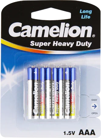 Super Heavy Duty Batteries AAA (4 Pack) (12 X Display) - Take A Peek