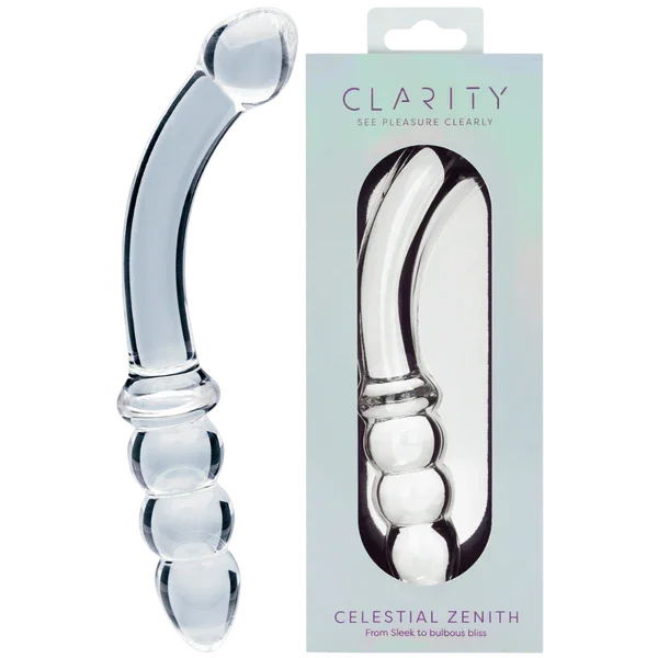 Glass Dildo - Celestial Zenith - Take A Peek