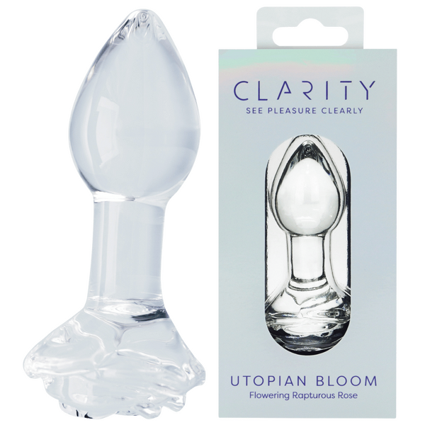 Glass Dildo - Utopian Bloom - Take A Peek