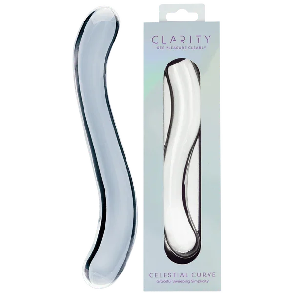 Glass Dildo - Celestial Curve - Take A Peek