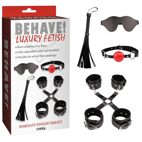 Dominate Tonight S&M Kit (Black)-CN-632178902