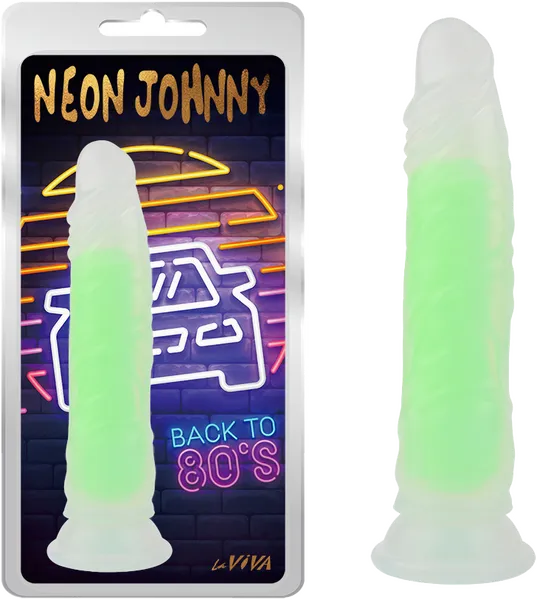 Neon Johnny 8.4" (Glow Green) Plus Free Clean Vibe - Take A Peek