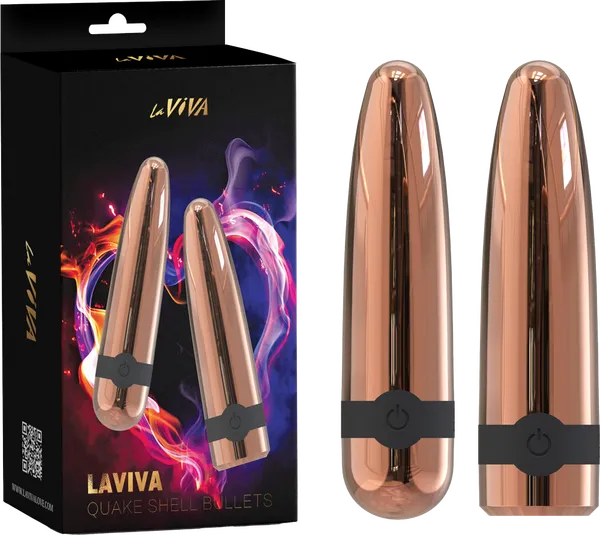 Quake Shell Bullets (Rose Gold) - Take A Peek