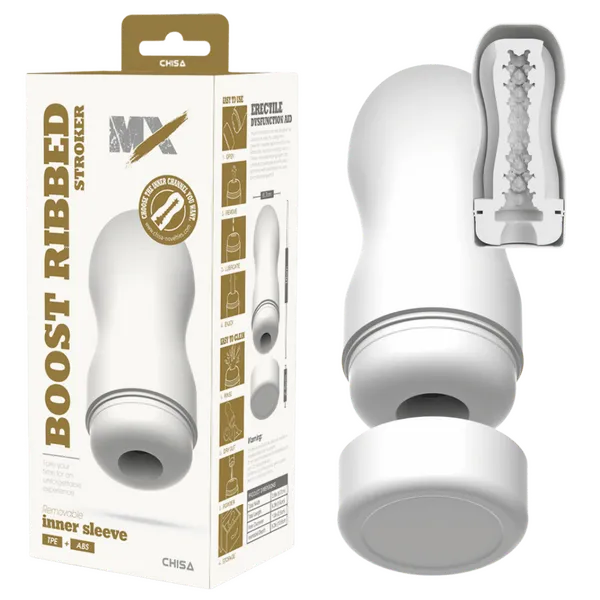 Boost Ribbed Stroker - Take A Peek
