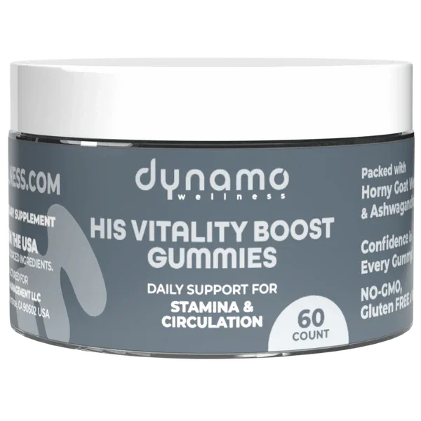 His Vitality Boost Gummies - Take A Peek