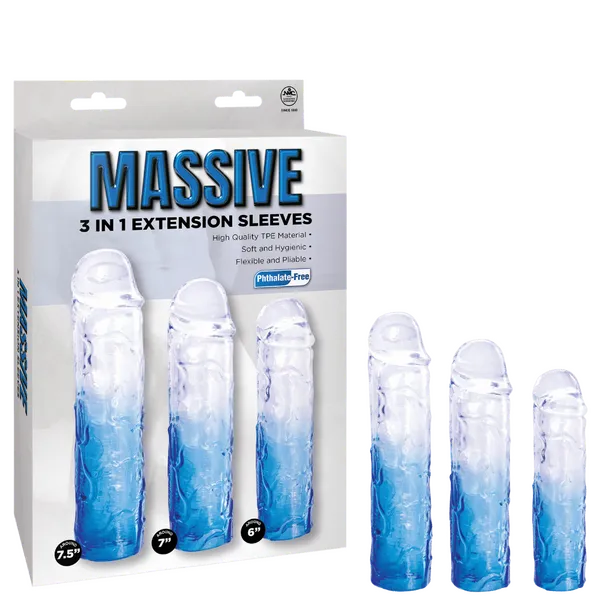 3 in 1 Extension Sleeve (Blue)-FKQ018A000-044