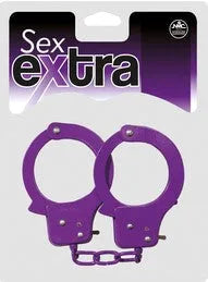 Metal Cuffs (Purple) - Take A Peek