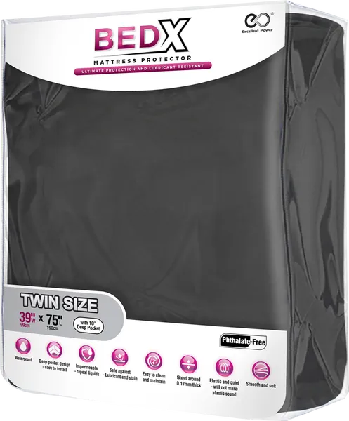 Bed X Mattress Protector (Twin Size) - Take A Peek
