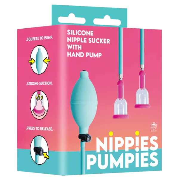 Nippies Pumpies - Silicone Nipple Sucker (Pink)-FNR061A000-027
