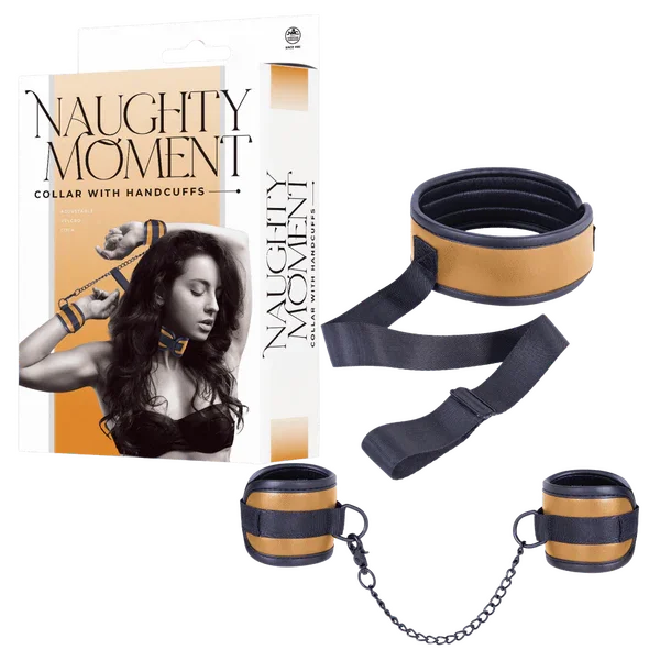 Collar With Handcuffs (Brown)-FNS012A000-023