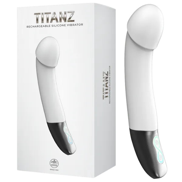 Rechargeable Silicone Vibrator (White)-FPBR016A00-009