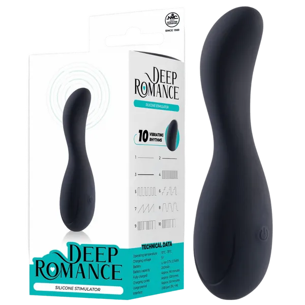 Silicone Stimulator (Black) - Take A Peek