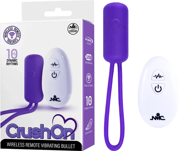 Wireless Remote Vibrating Bullet (Purple)-FVRQ005A00-022