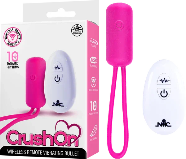 Wireless Remote Vibrating Bullet (Pink)-FVRQ005A00-027