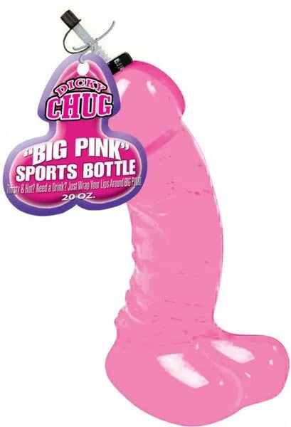 Dicky Chug Sports Bottle (Pink) - Take A Peek