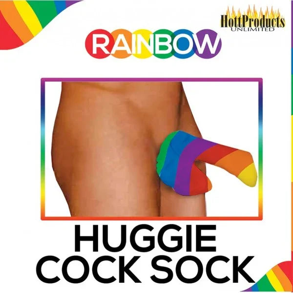 Rainbow Pecker Huggie - Cock Sock - Take A Peek