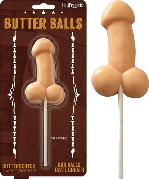 Butterballs Butterscotch Pecker Pop-HP-3252