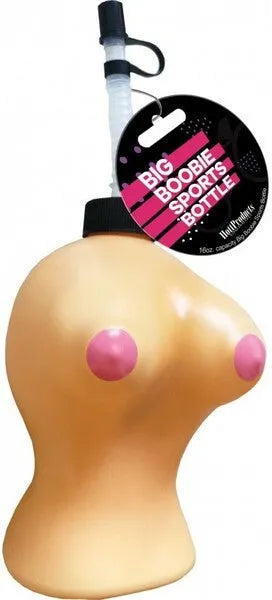 Big Boobie Sports Bottle - Take A Peek