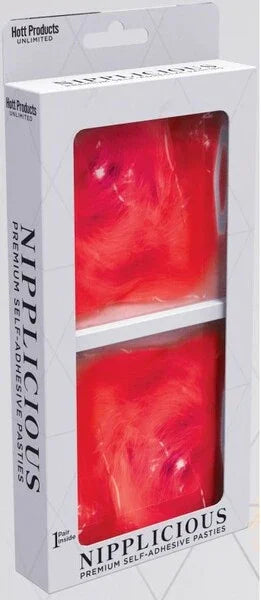 Furball Nipplicious Pasties (Red) - Take A Peek