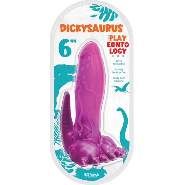 Dickysaurus Dildo (Purple) - Take A Peek