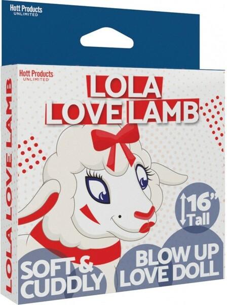 Lola Love Lamb Inflatable Doll - Take A Peek