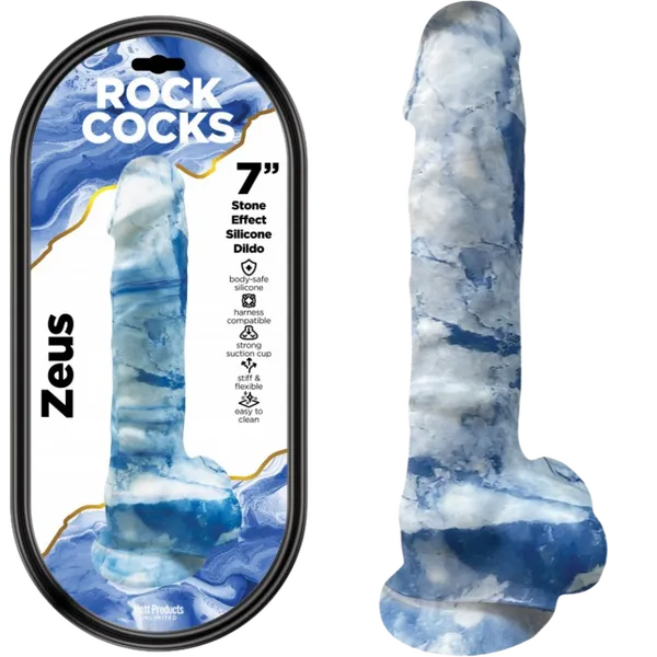 Zeus (7" Textured Dildo)-HP-3566