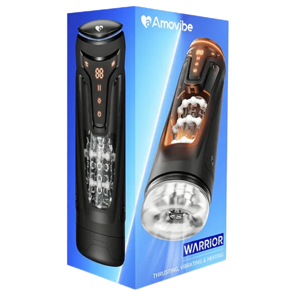 Warrior - Thrusting Male Masturbator (Black) - Take A Peek