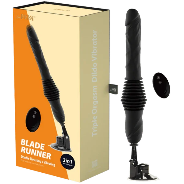 Blade Runner - Double Thrusting & Vibrating (Black)-LV-537513532