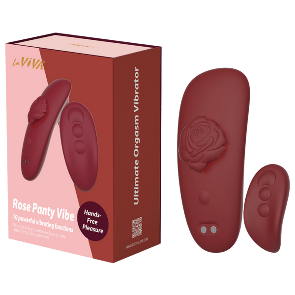 Rose Panty Vibe (Rose Red) - Take A Peek