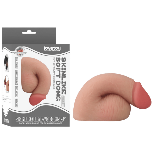 5.5" Skinlike Limpy Cock (Flesh)-LV312002