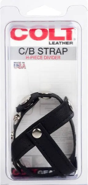 Leather C/B Strap H-Piece Divider - Take A Peek