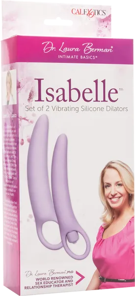Isabelle Set Of 2 Vibrating Silicone Dilator - Take A Peek