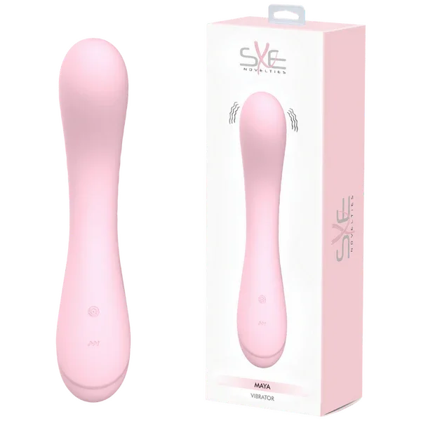Maya - Rechargeable Vibrator (Pink)-SXE-0524