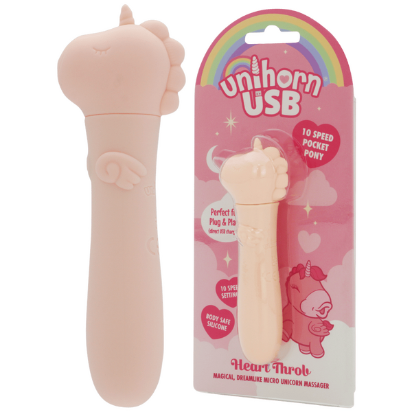 Unihorn USB Bullet - Heart Throb (Pink)-UNIHTBUL