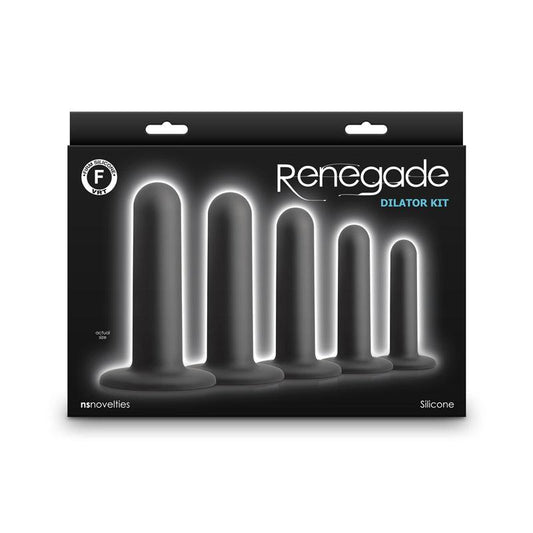 Renegade Dilator Kit - Black - Take A Peek