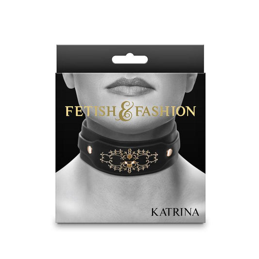 Fetish & Fashion - Katrina Collar - Black - Take A Peek