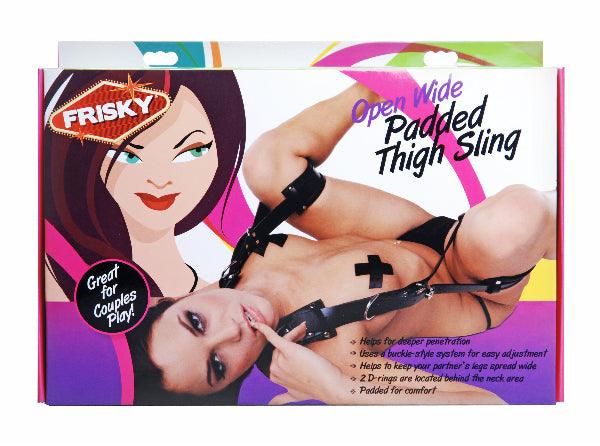 Open Wide Padded Thigh Sling Position Aid - Take A Peek