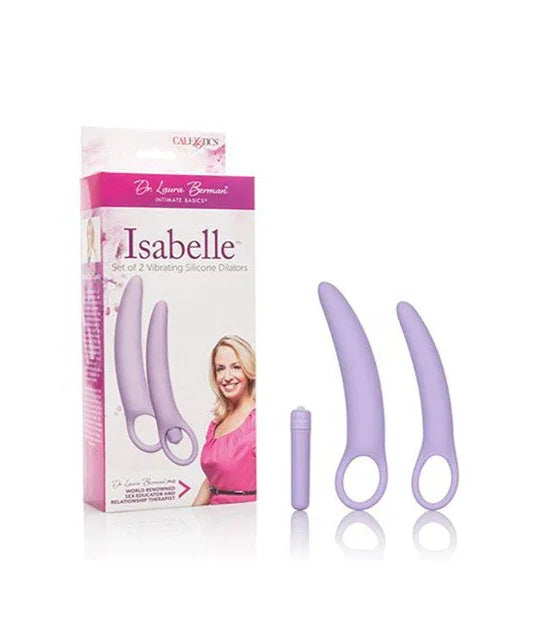 Isabelle Set Of 2 Vibrating Silicone Dilator - Take A Peek