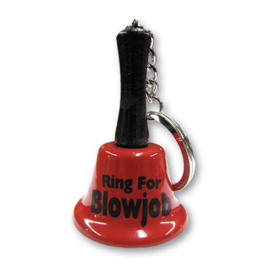 Ring For Blowjob Keychain Bell - Take A Peek