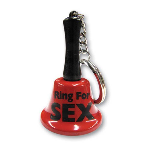 Ring For Sex Keychain Bell - Take A Peek