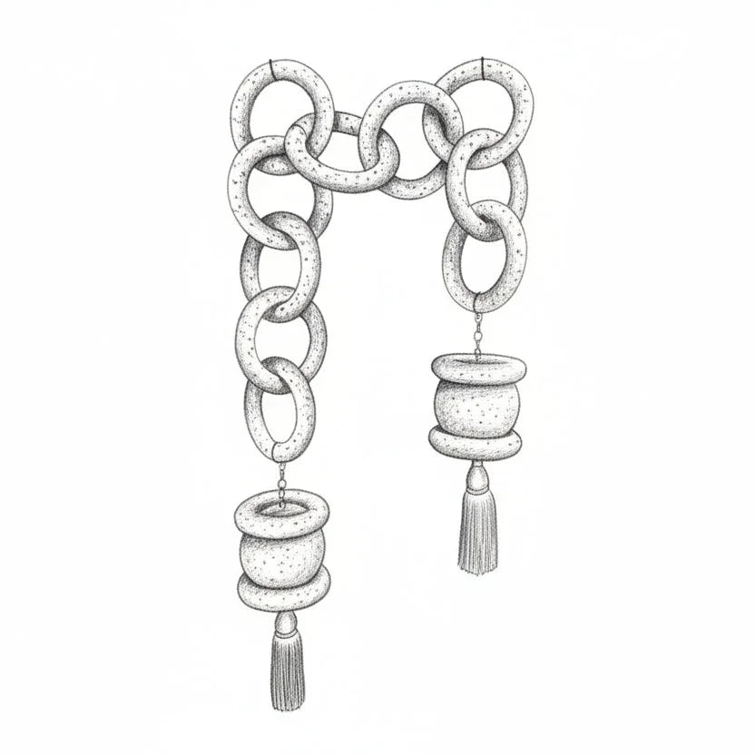 Chain Bow With Ball End - Take A Peek