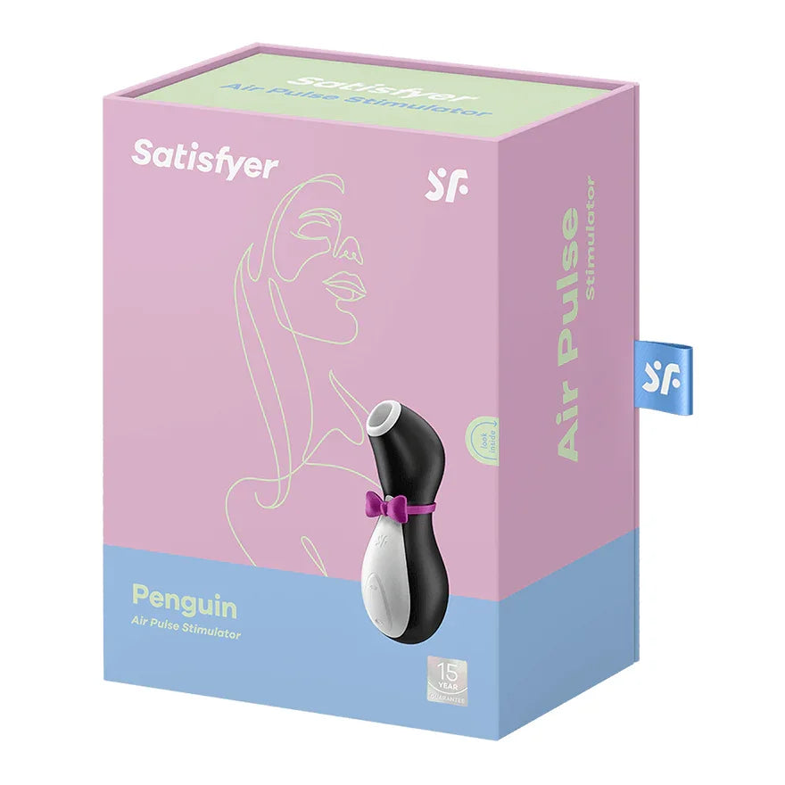 Satisfyer Penguin - Touch-Free USB-Rechargeable Clitoral Stimulator - Take A Peek