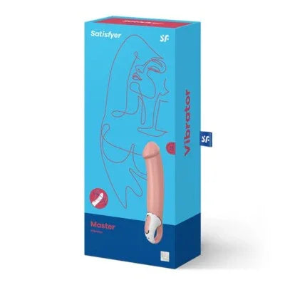 Satisfyer Vibes - Master - 17 cm USB Rechargeable Vibrator - Take A Peek