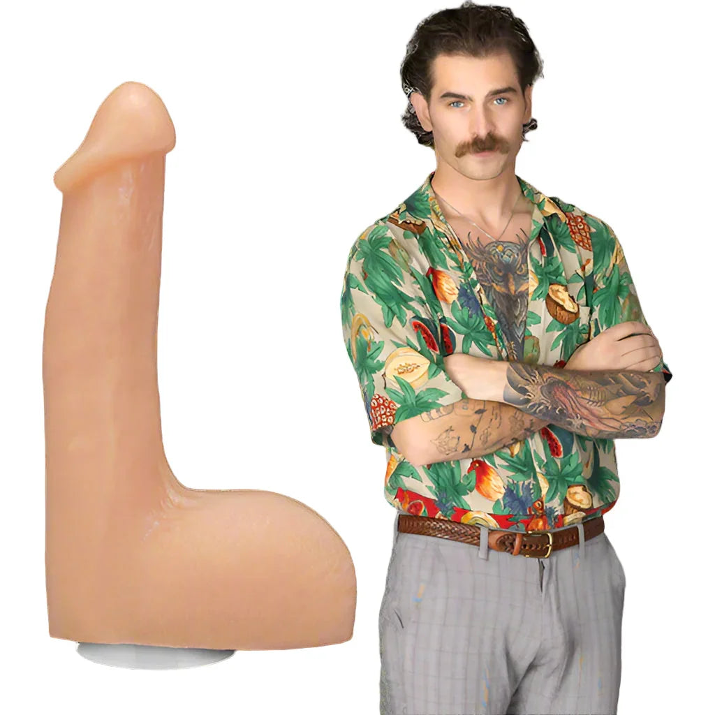 Signature Cocks - The Flesh Mechanic with Removable Vac-U-Lock Suction Cup - Take A Peek